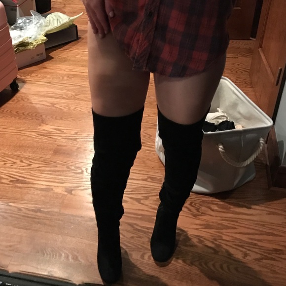 Lust For Life Over the knee boot clear heel - Picture 5 of 5